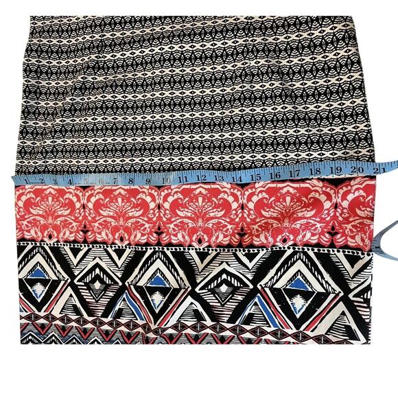 Mario Serrani Sheath Dress Geometric Sleeveless Zip Womens 14 Summer - Picture 8 of 13